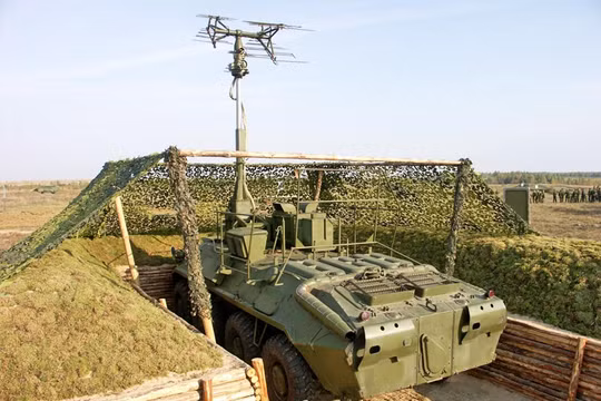 Xe thiết giáp tác chiến điện tử Rtut-BM Ảnh minh họa livejournal.com