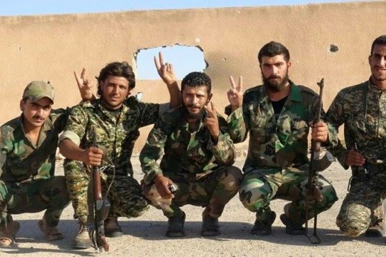 Binh sĩ quân đội Syria ở Deir Ezzor