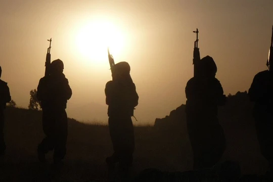 Các du kích quân người Kurd trên chiến trường Afrin. Ảnh minh họa: South Front.