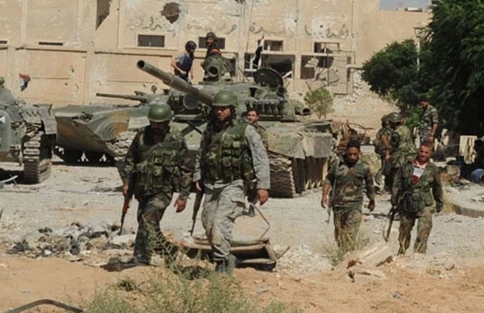 Quân đội Syria tấn công thị trấn Itman thuộc tỉnh Daraa