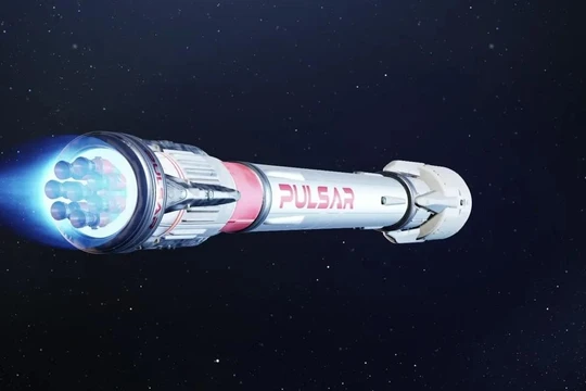 Tên lửa động cơ đẩy năng lượng nhiệt hạch. Ảnh Pulsar Fusion