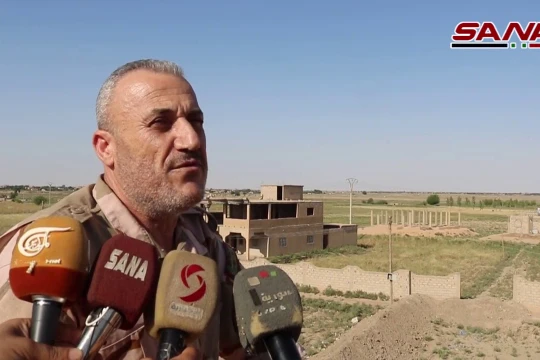 Quân đội Syria đánh bại IS ngoại vị thành phố Abukamal. Ảnh minh họa video