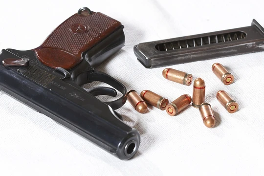 Súng ngắn K-59. mã sản xuất 56-А-125, biên chế năm 1951