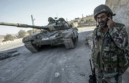 Quân đội Syria trên đường tấn công về hướng thành phố Al-Bab