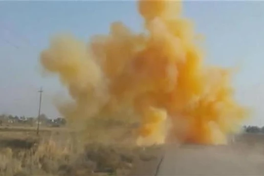 Sốc: IS sử dụng vũ khí hóa học tấn công thị trấn Sinjar ở Iraq