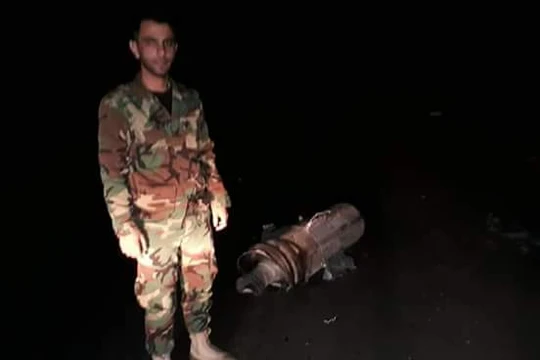 Một tên lửa Tomahawk bị bắn hạ ở Damascus