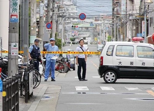 Hiện trường vụ án tại Osaka, Nhật Bản