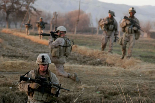 Lực lượng Lính thủy đánh bộ Mỹ tuần tiễu