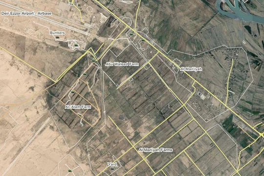 Quân đội Syria phản công tại sân bay quân sự Deiz Ez Zor