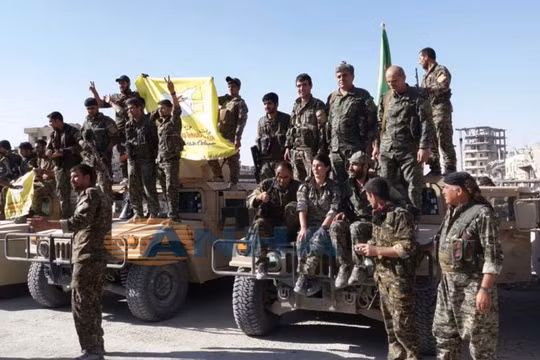 Toàn cảnh chiến trường Raqqa sau cuộc chiến khốc liệt giành lại thành phố này từ IS - ảnh minh họa truyền thông YPG