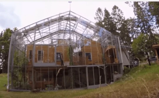 Ngôi nhà kính ở Thụy Điển
