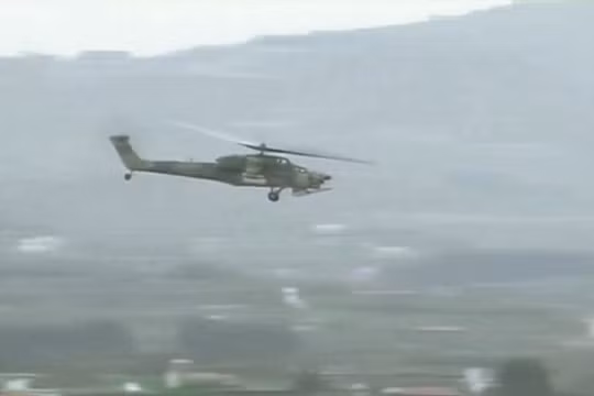 Video: Cận cảnh Thợ săn đêm Mi-28 săn đuổi mục tiêu khủng bố ở Syria