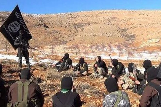 Các chiến binh IS chuẩn bị tấn công trên địa bàn tỉnh Homs