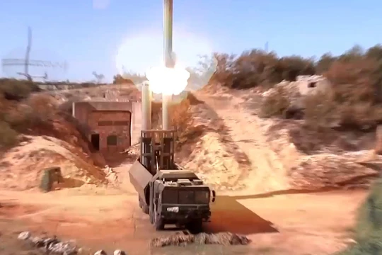 Tổ hợp tên lửa Bastion Syria tham chiến chống khủng bố