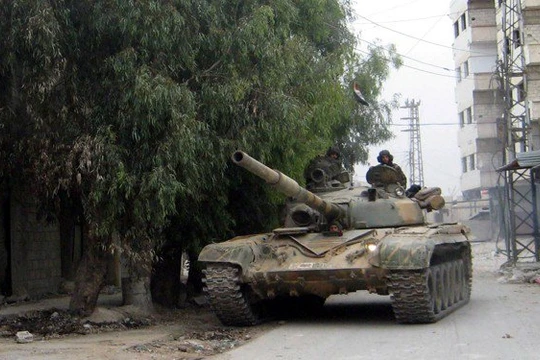 Lực lượng Vệ binh Cộng hòa trên chiến trường Đông Ghouta