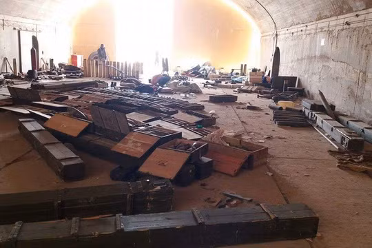 Quân đội Syria phát hiện ra một kho vũ khí ở Palmyra