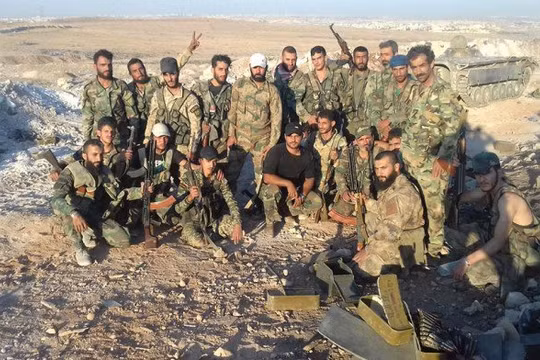 Binh sĩ lực lượng Tigers trên chiến trường Aleppo