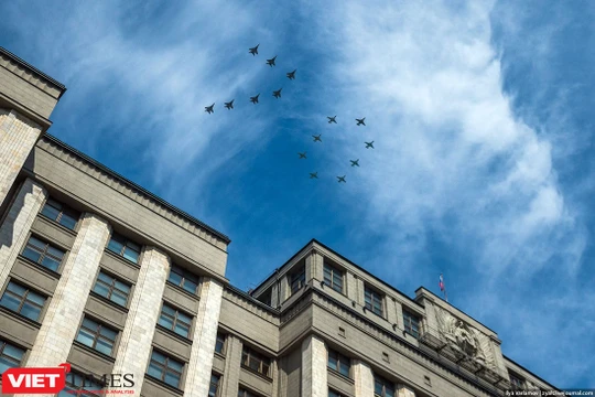 Cận cảnh hậu trường cuộc diễu hành ngày Chiến thắng quân đội Nga