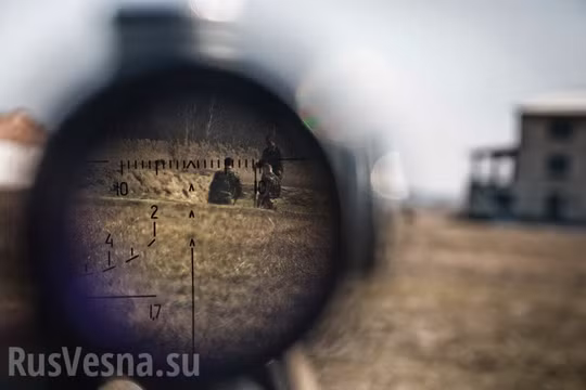 Lực lượng dân quân Donbass săn đuổi các binh sĩ Ukraine. Ảnh: Rusvesna.