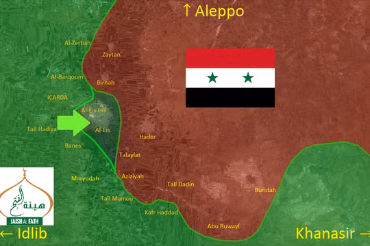 Video: Trận chiến khốc liệt giành giật thị trấn Tal Al - Eiss, miền Nam Aleppo