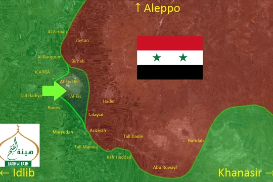 Video: Trận chiến khốc liệt giành giật thị trấn Tal Al - Eiss, miền Nam Aleppo