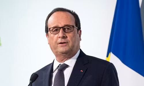 Tổng thống Pháp Francois Hollande bác bỏ tin đạt thỏa thuận đền bù với Nga. Ảnh: RTE