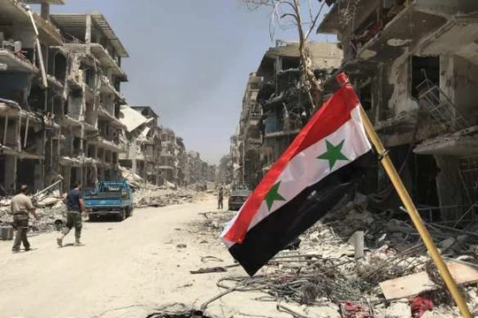 Vùng giải phóng Aleppo Syria. Ảnh minh họa Rusvesna