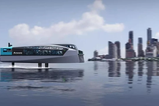 Phà EF-24 Passenger chạy hoàn toàn bằng điện của công ty Artemis Technologies. Ảnh TechTimes