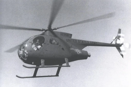 chiếc Hughes Model 500P “The Quiet One”