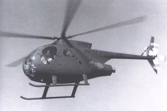 chiếc Hughes Model 500P “The Quiet One”