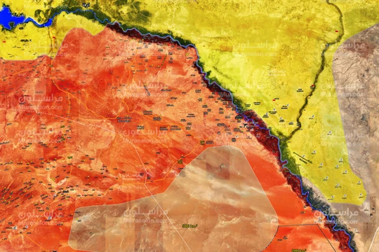 Chiến trường vùng sa mạc Deir Ezzor, quân đội Syria giải phóng hơn 2000 km2 - ảnh Muraselon