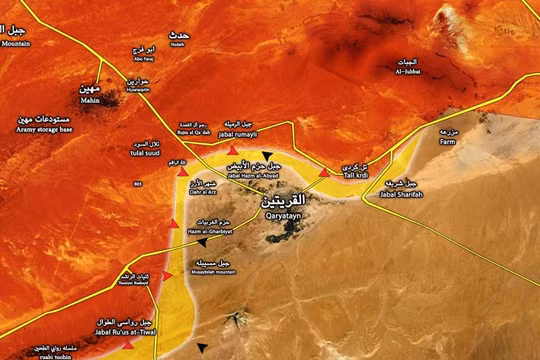 Lữ đoàn 81 và 120 sư đoàn 2 giải phóng nhiều địa điểm trên sa mạc Homs