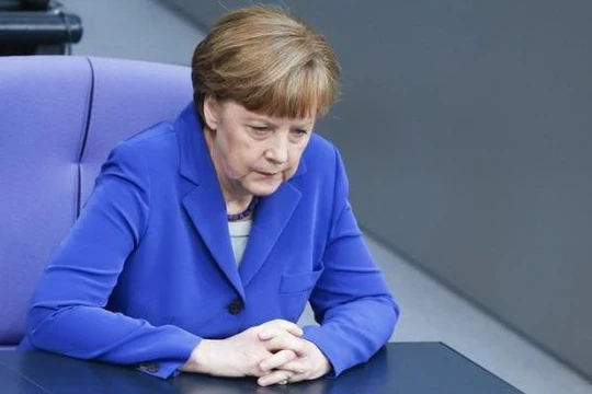 Thủ tướng Merkel trước áp lực từ bê bối của BND Ảnh: Reuters