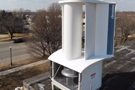 Hệ thống điện gió Aeromine. Ảnh Interesting Engineering.