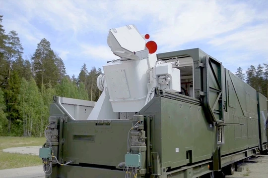 Vũ khí laser trực sẵn sàng chiến đấu. Ảnh minh họa TASS