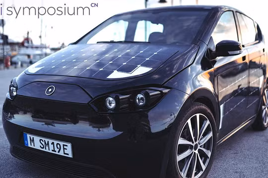 Xe ô tô điện năng lượng mặt trời Sion. Ảnh SonoMotors