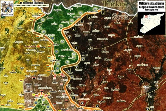 Quân đội Syria tấn công đánh chiếm làng Misqan