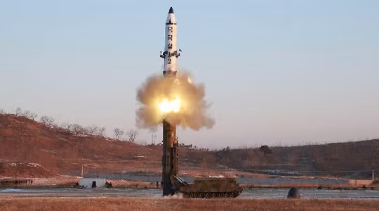 Vụ phóng thử tên lửa đạn đạo tầm trung của Bắc Triều Tiên