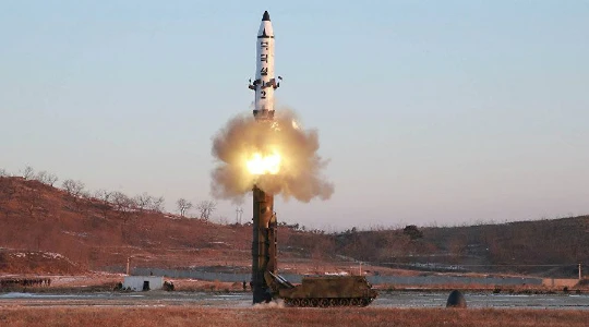 Vụ phóng thử tên lửa đạn đạo tầm trung của Bắc Triều Tiên