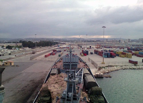 Nga đang nâng cấp Tartus thành căn cứ hải quân quy mô lớn. Ảnh: Dailymail