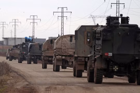 Đoàn xe quân sự của quân đội Thổ Nhĩ Kỳ