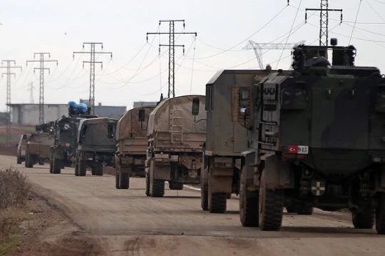 Đoàn xe quân sự của quân đội Thổ Nhĩ Kỳ