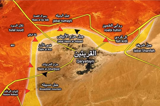 Quân đội Syria đột phá tuyến phòng thủ vành đai Quraytayn