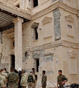 Video: Chiến trường Palmyra nhìn từ máy bay không người lái UAV