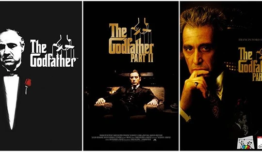 Poster 3 phần phim "Bố già." (Ảnh: BTC)