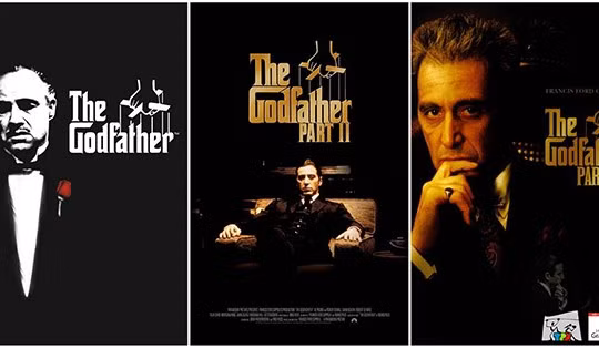 Poster 3 phần phim "Bố già." (Ảnh: BTC)