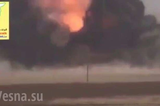 Clip: Vụ nổ kinh hoàng của xe “tử thần” IS