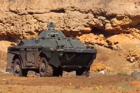 Xe thiết giáp trinh sát BRDM-2MS. Ảnh Military Leak