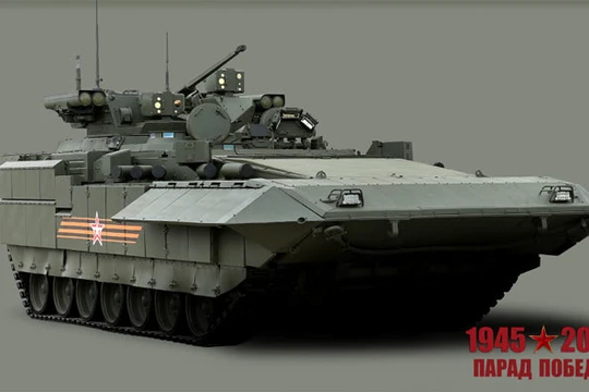 Khám phá bí mật siêu xe BMP T-15 Armata
