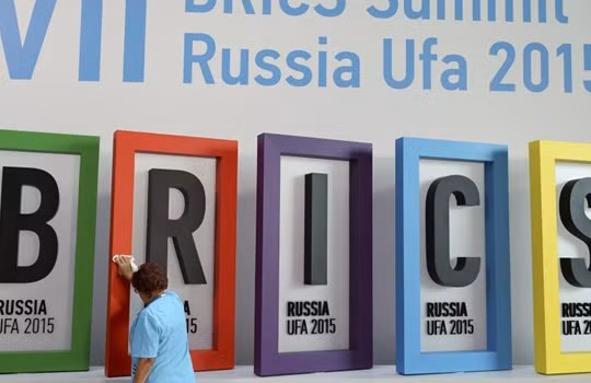 Nga chủ tọa Hội nghị thượng đỉnh khối BRICS lần 7 (2015) tại Ufa, Bachkortostan. Ảnh REUTERS/BRICS Photohost/RIA Novosti